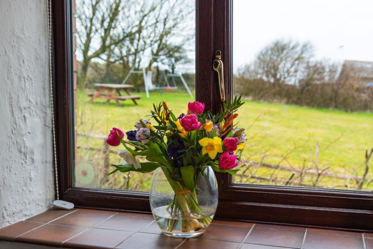 Polrunny Farm Blackberry Cottage - Cornwall Bliss In Sight Of The Sea Boscastle Exteriör bild