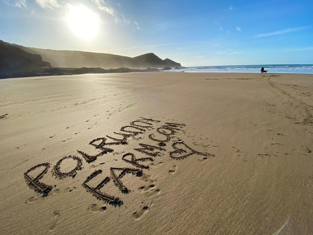 Polrunny Farm Blackberry Cottage - Cornwall Bliss In Sight Of The Sea Boscastle Exteriör bild